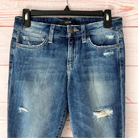Joe’s Jeans Keagan Super Soft Destroyed Skinny Stretch Jeans 26 - Picture 3 of 14
